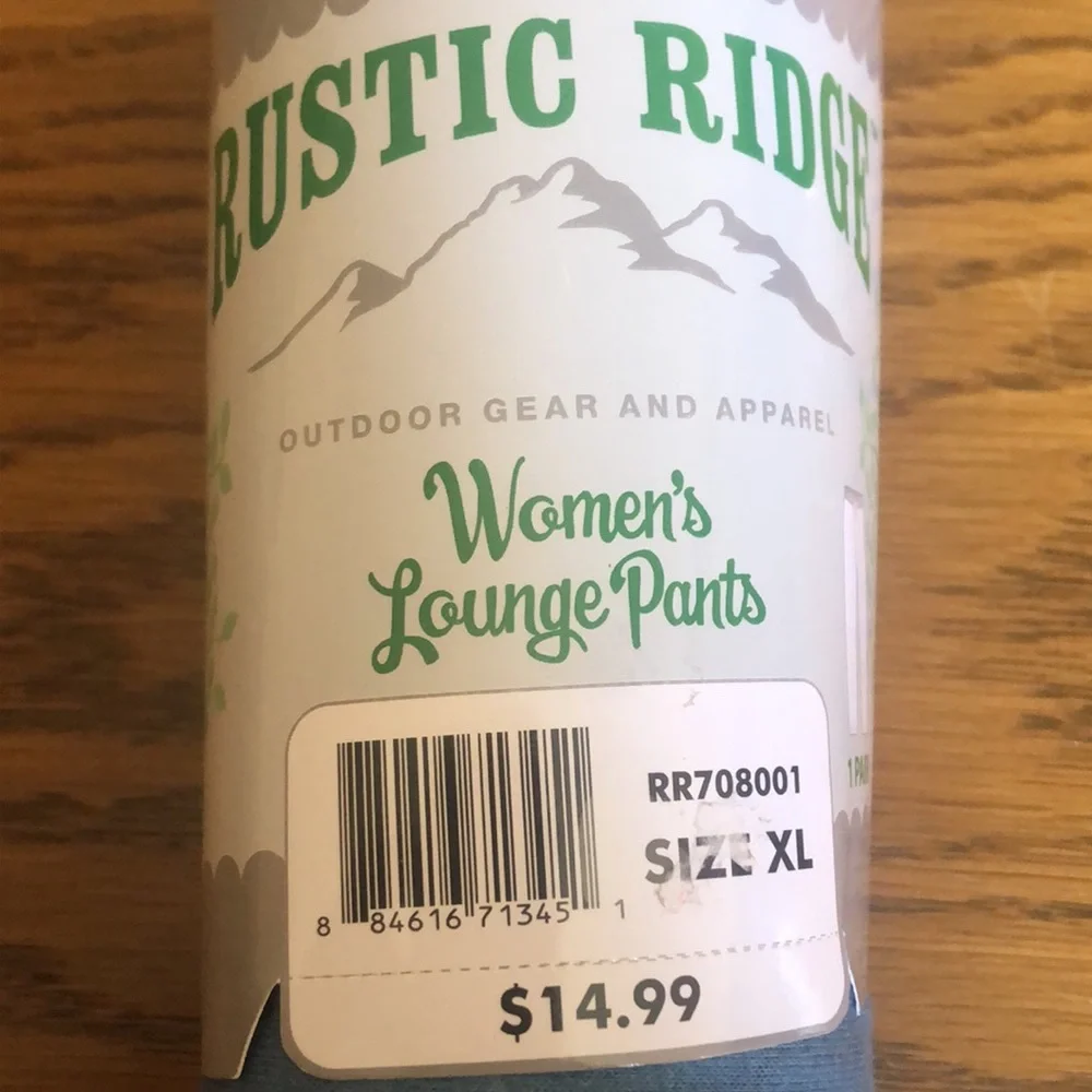 Rustic Ridge Women’s Lounge Pants. Size XL. - Picture 2 of 5